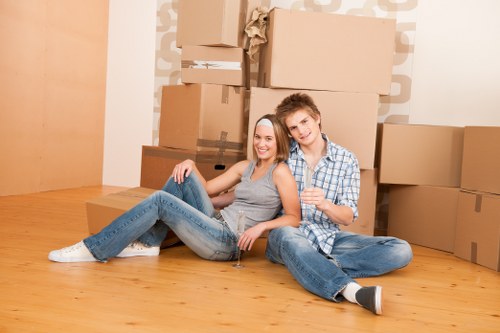 Office relocation assistance from removal companies in Claphamcommon