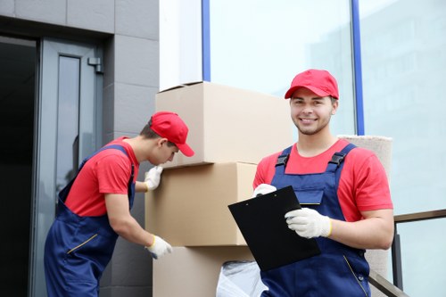 Careful furniture handling during a Clapham Common flat move