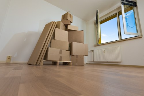Local house removal team managing a move in Clapham Common